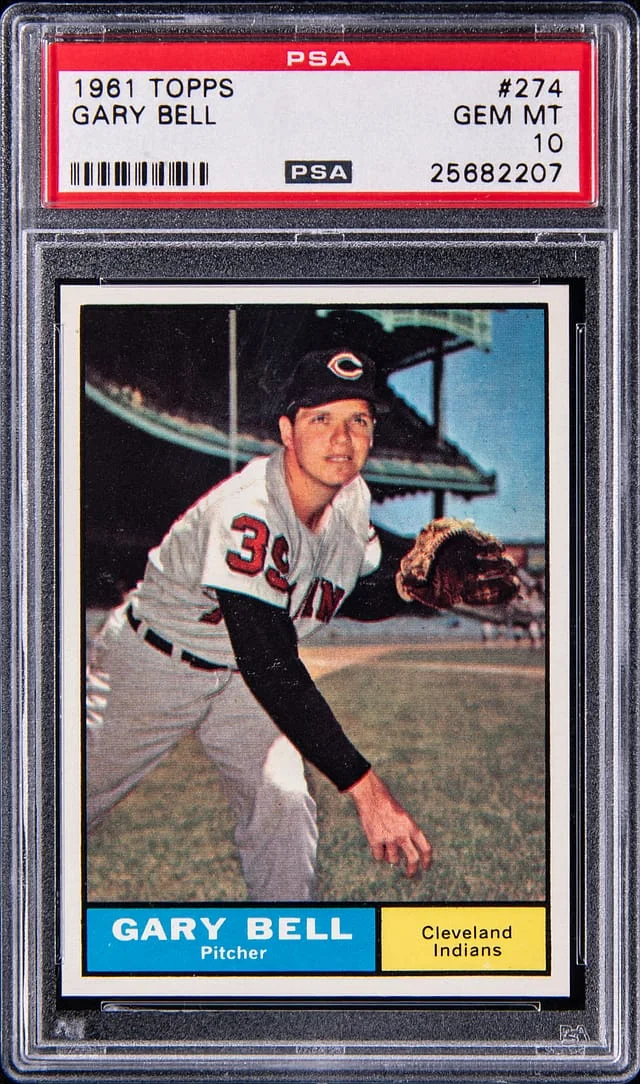 1961 Topps Gary Bell #274 card image