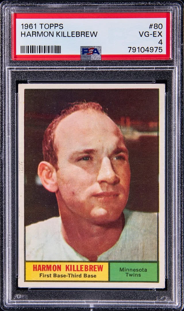 1961 Topps Harmon Killebrew #80 card image