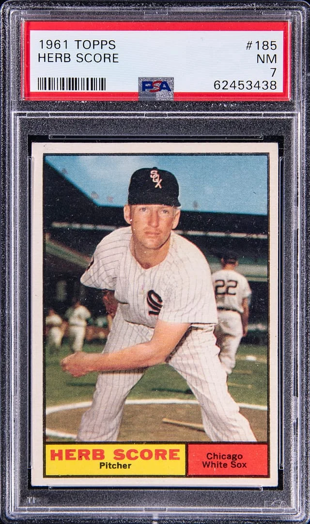 1961 Topps Herb Score #185 card image