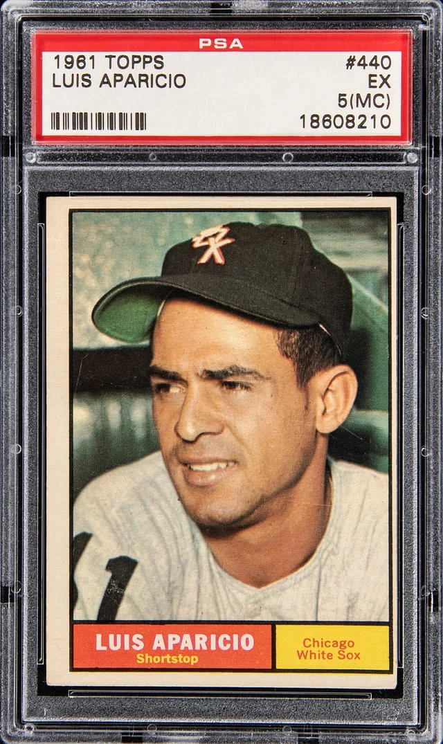1961 Topps Luis Aparicio #440 card image