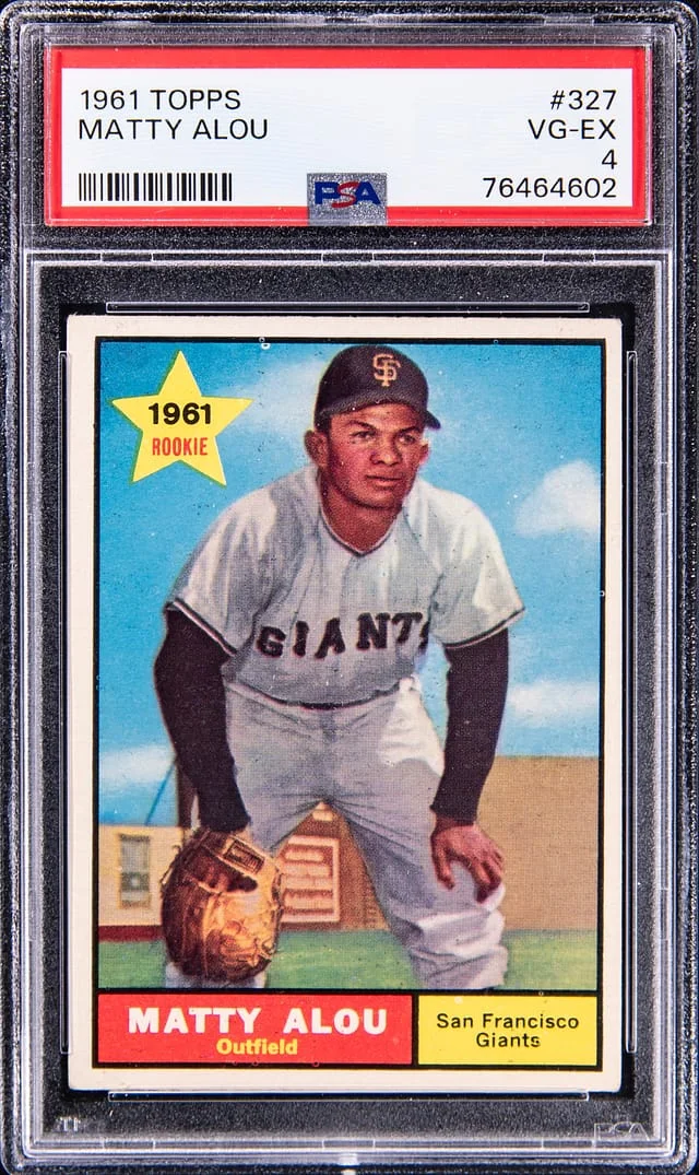 1961 Topps Matty Alou #327 card image