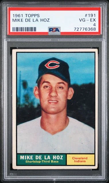 1961 Topps Mike De La Hoz #191 card image