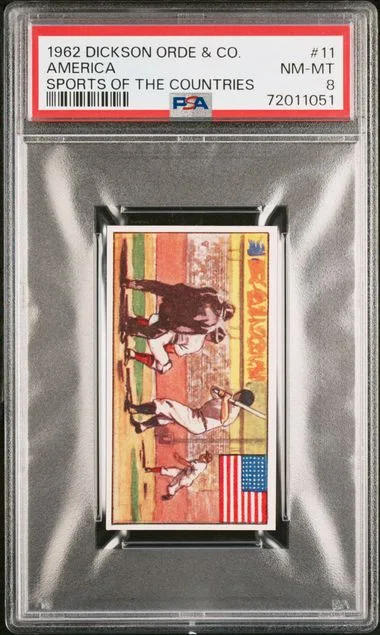 1962 Dickson Orde & Co Sports of the Countries America Baseball/Babe Ruth #11 card image