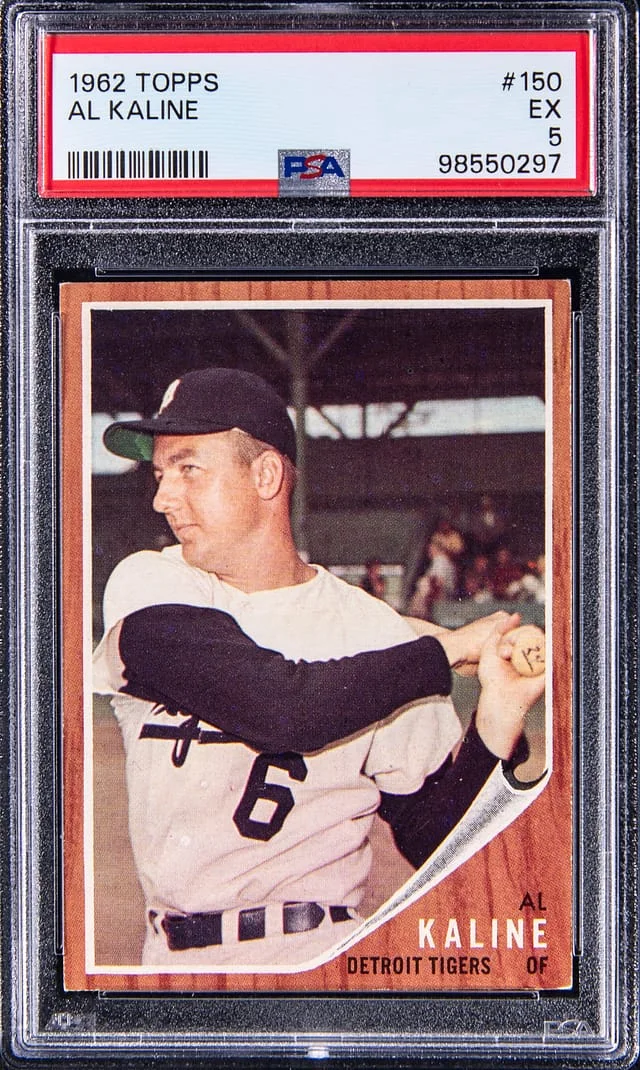 1962 Topps Al Kaline #150 card image