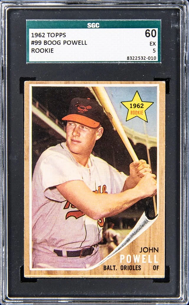 1962 Topps Boog Powell Star #99 card image