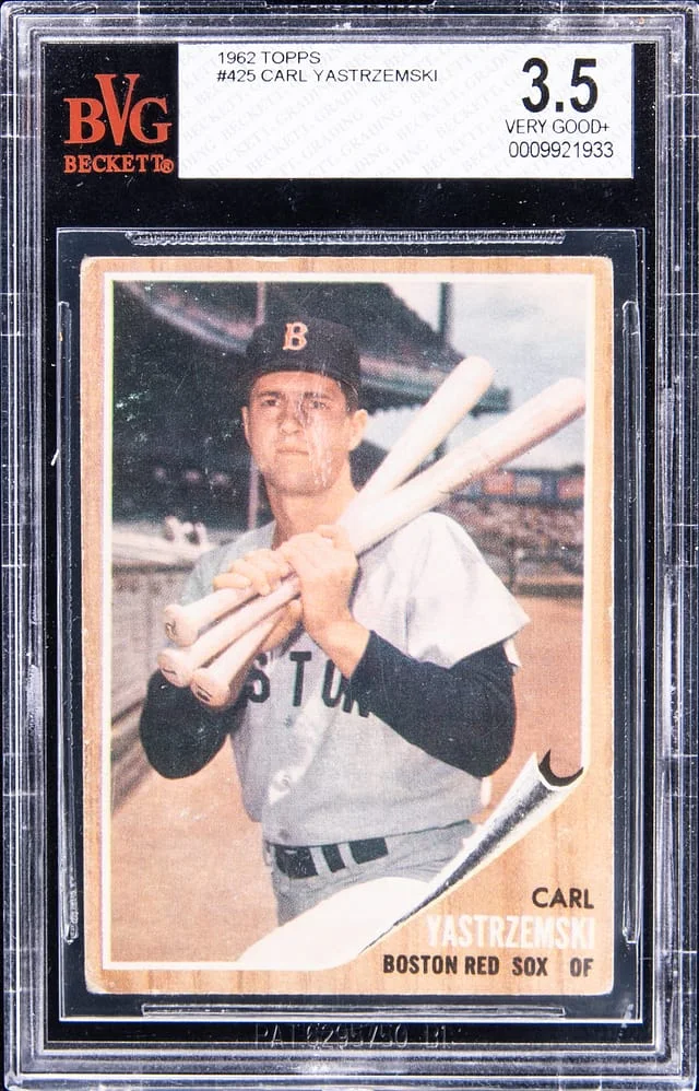 1962 Topps Carl Yastrzemski #425 card image