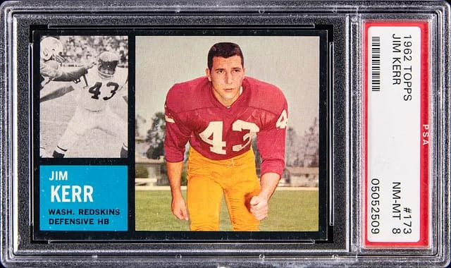 1962 Topps Jim Kerr #173 card image