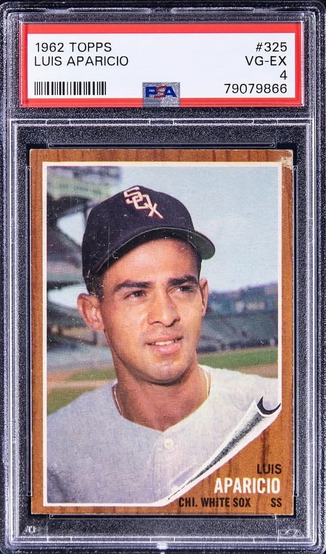 1962 Topps Luis Aparicio #325 card image