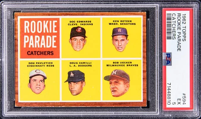 1962 Topps Parade Catchers #594 card image