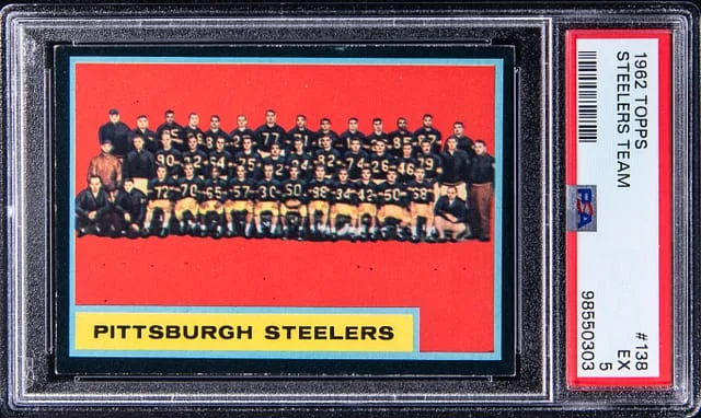 1962 Topps Pittsburgh Steelers #138 card image