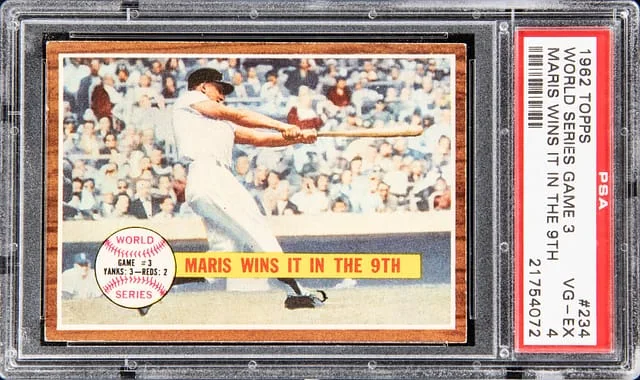 1962 Topps Roger Maris #234 card image