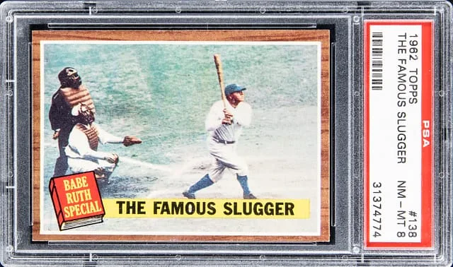 1962 Topps The Famous Slugger #138 card image