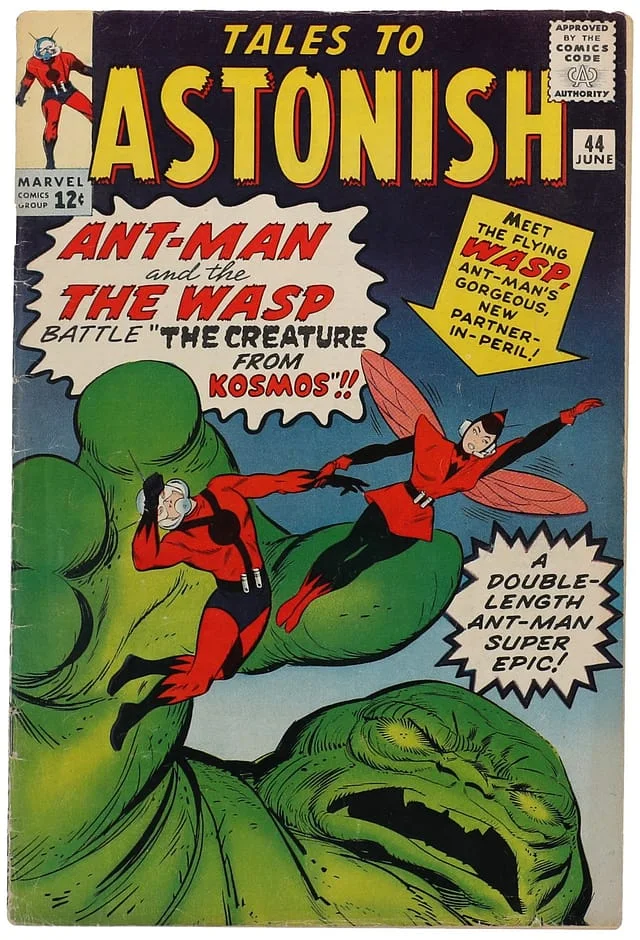 1963 Marvel) - Raw Appearance, Origin of the Wasp #1st card image