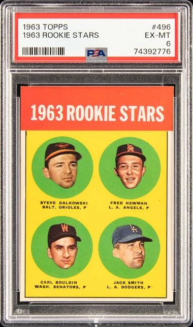1963 Topps 1963 Stars #496 card image