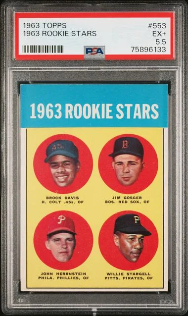1963 Topps 1963 Stars #553 card image