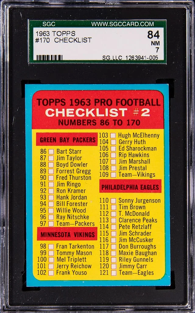1963 Topps 86-170 #170 card image