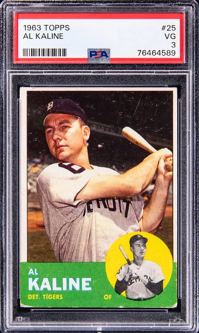 1963 Topps Al Kaline #25 card image