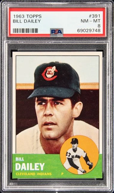 1963 Topps Bill Dailey #391 card image