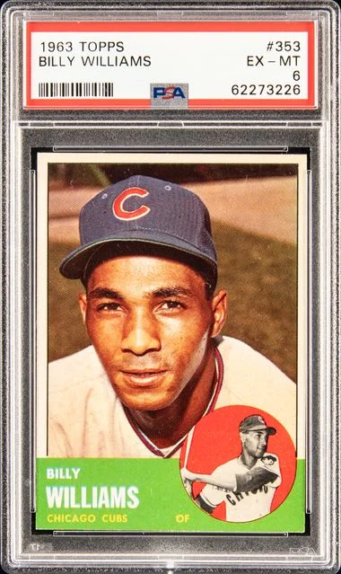 1963 Topps Billy Williams #353 card image