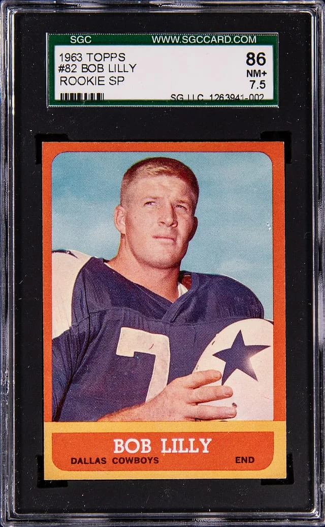 1963 Topps Bob Lilly #82 card image