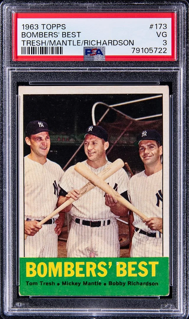 1963 Topps Bombers' Best #173 card image