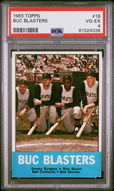 1963 Topps Buc Blasters #18 card image