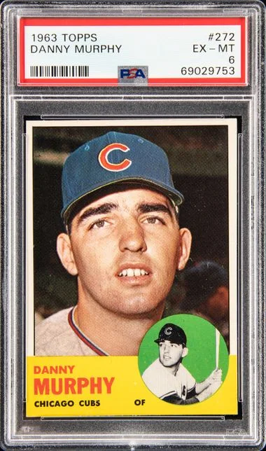 1963 Topps Danny Murphy #272 card image
