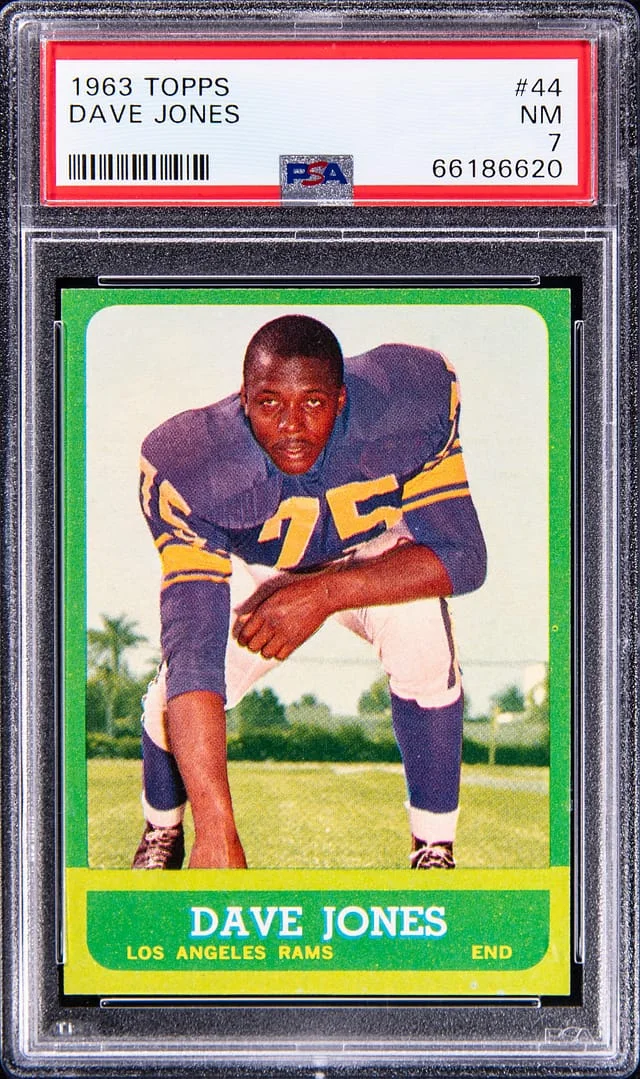 1963 Topps Dave Deacon Jones #44 card image