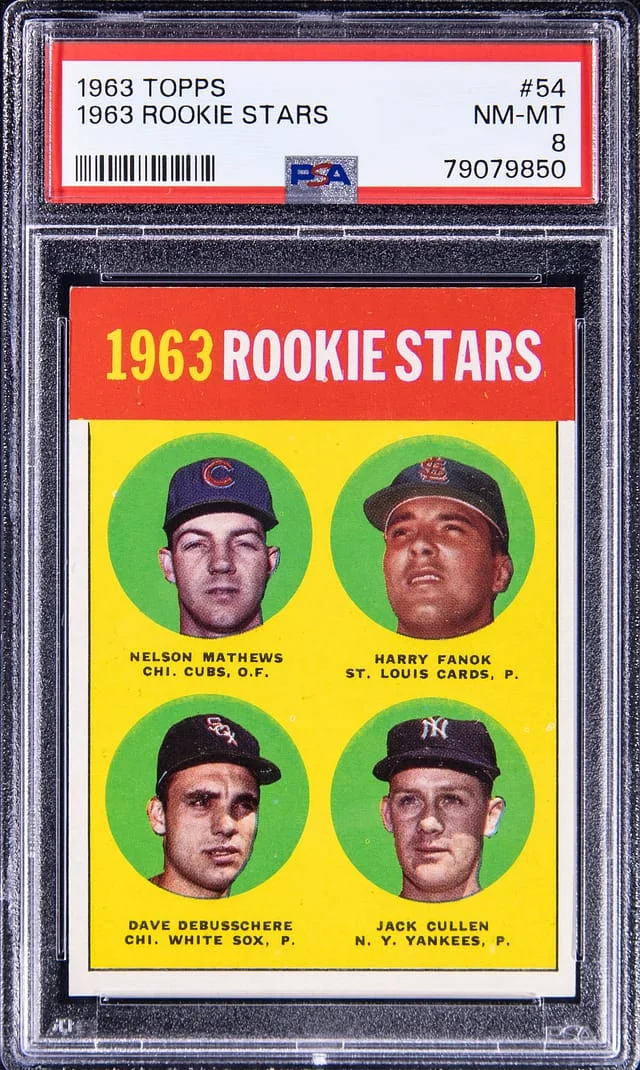 1963 Topps Dave DeBusschere #54 card image