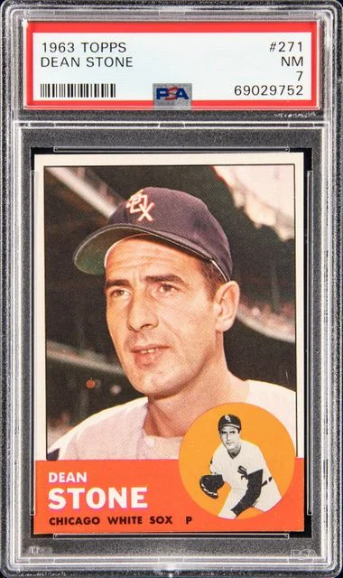 1963 Topps Dean Stone #271 card image