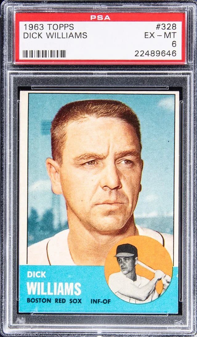 1963 Topps Dick Williams #328 card image