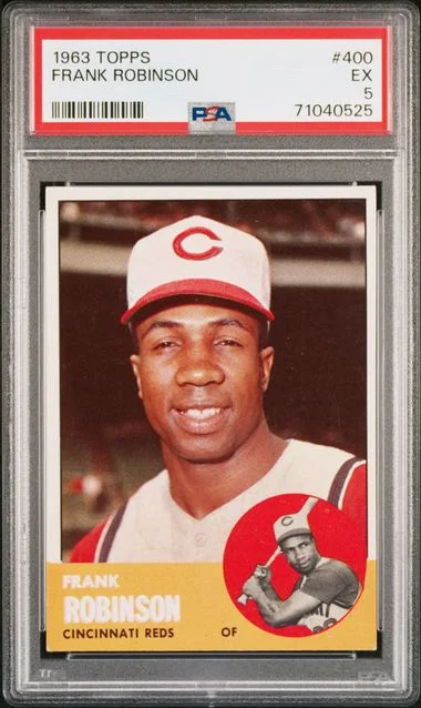 1963 Topps Frank Robinson #400 card image