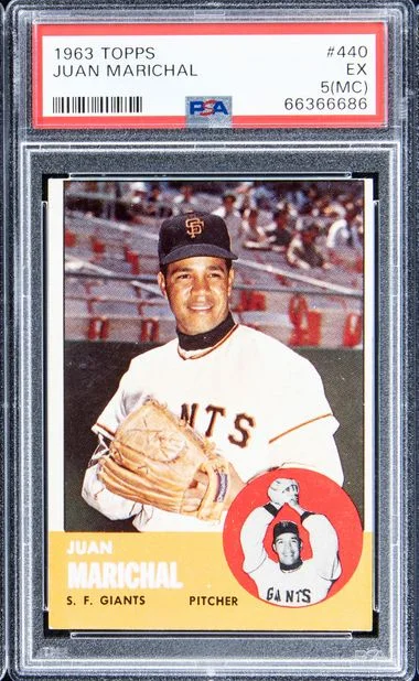 1963 Topps Juan Marichal #440 card image