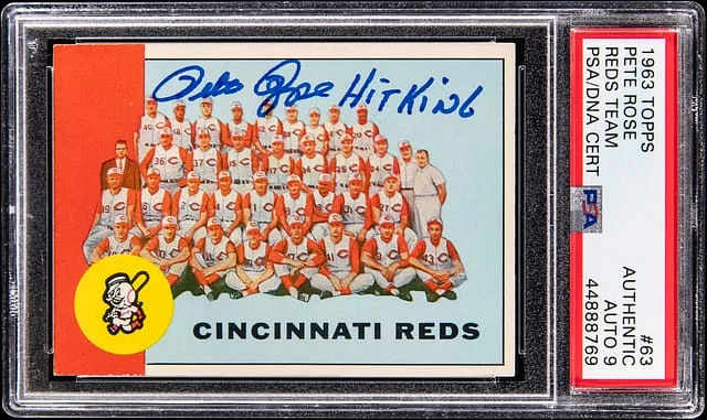1963 Topps Pete Rose #63 card image