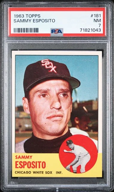 1963 Topps Sammy Esposito #181 card image