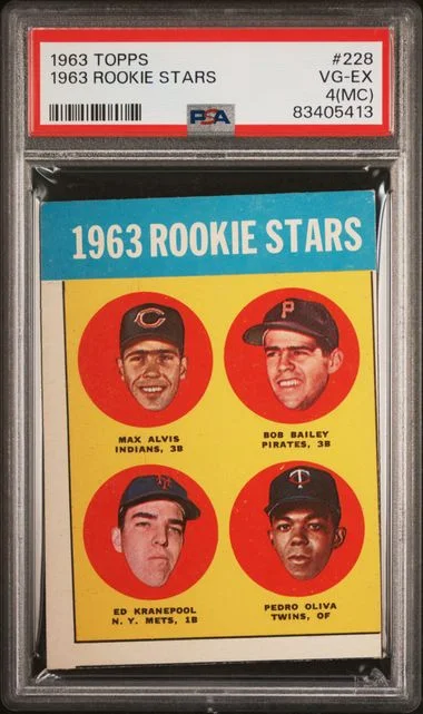 1963 Topps Tony Oliva 1963 Stars #228 card image