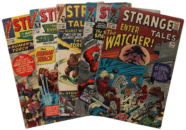 1964-65 Marvel) 5 Books - Raw - 1st Appearance of Captain Barracuda, Demonicus, 1st Mention of Eternity, Appearance of Kang #4th card image
