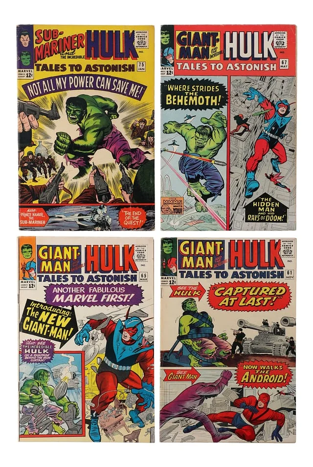 1964-66 Marvel) Books - Raw #4 card image