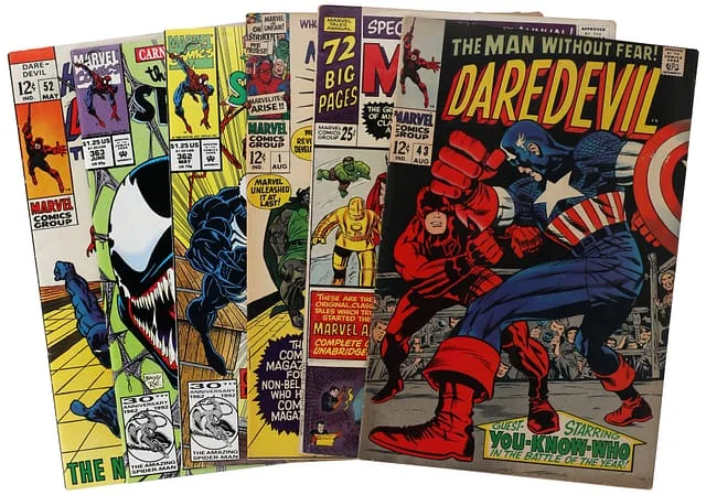 1964-92 Marvel) 6 Books - Raw Battle of Daredevil vs Captain America #1st card image