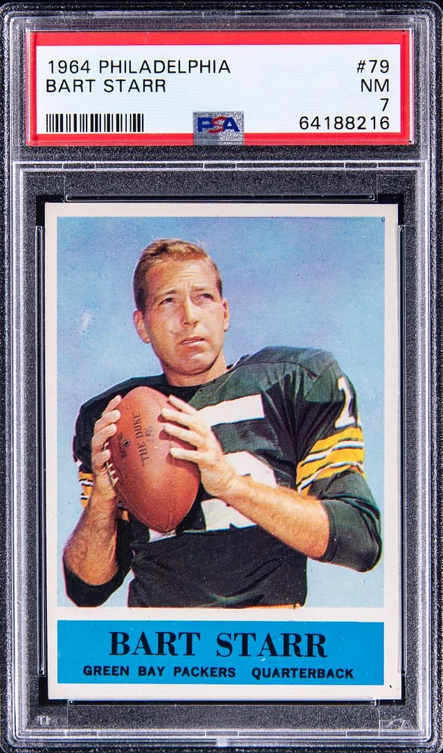 1964 Philadelphia Bart Starr #79 card image