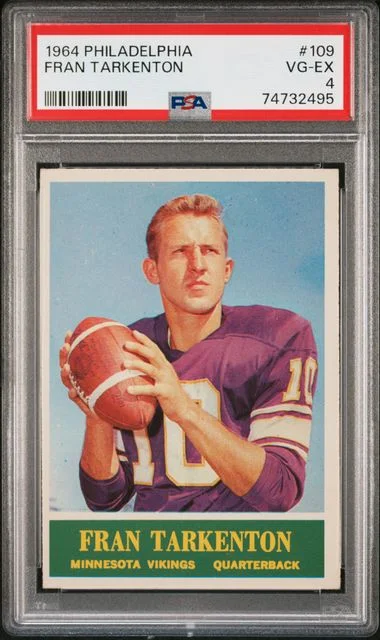1964 Philadelphia Fran Tarkenton #109 card image
