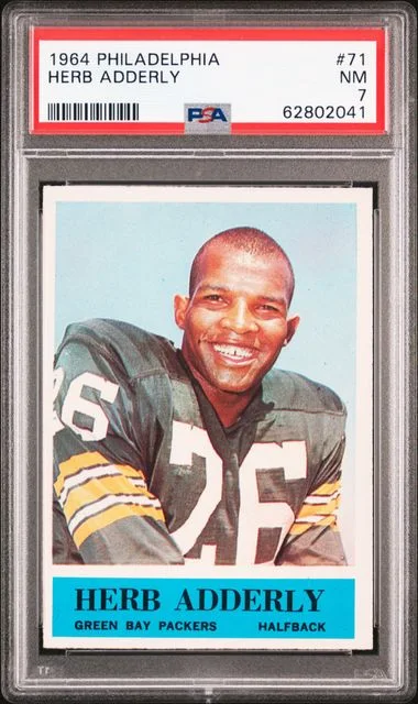 1964 Philadelphia Herb Adderly #71 card image