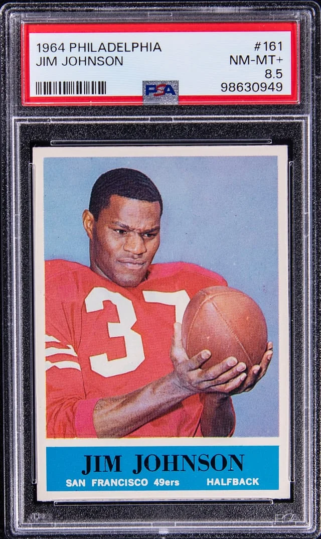 1964 Philadelphia Jim Johnson #161 card image