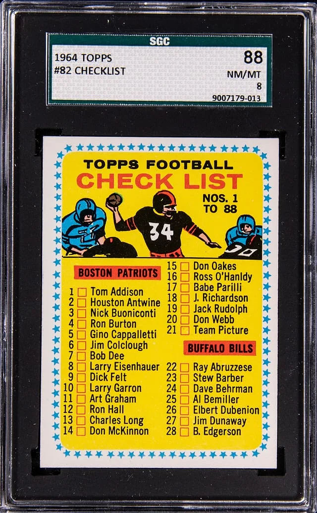 1964 Topps 1-88 #82 card image