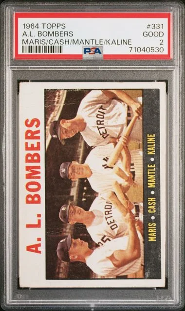 1964 Topps A.L. Bombers #331 card image