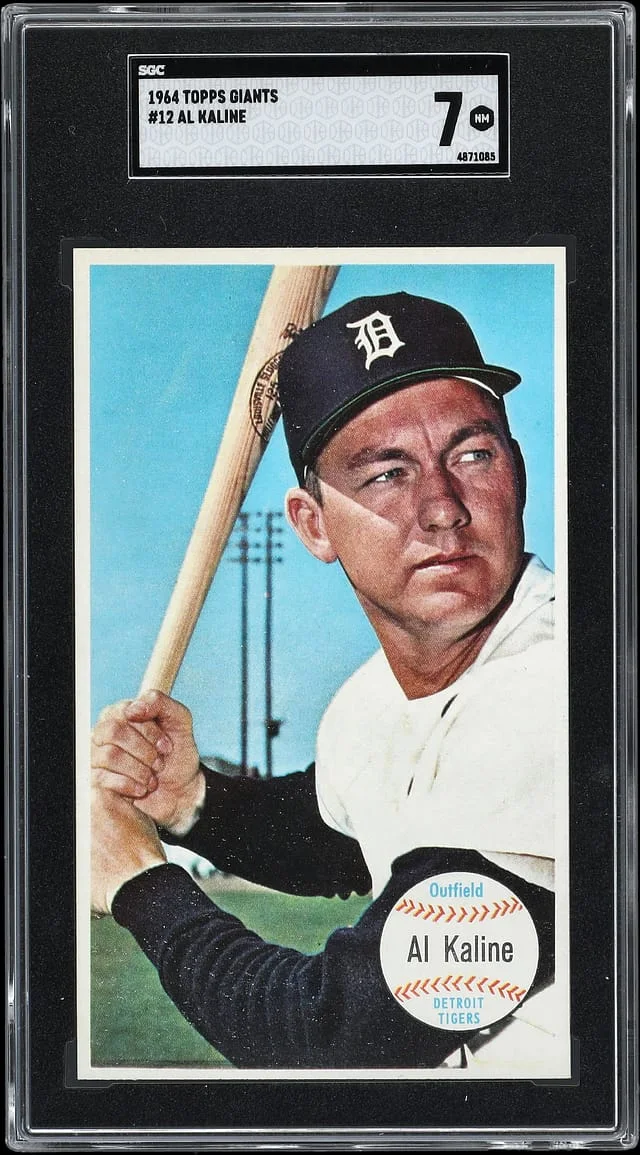 1964 Topps Al Kaline Giants #12 card image
