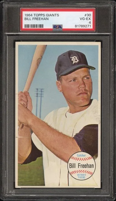 1964 Topps Bill Freehan Giants #30 card image