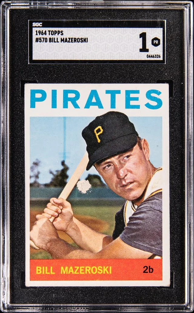 1964 Topps Bill Mazeroski #570 card image