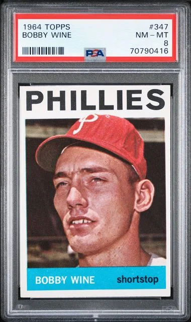 1964 Topps Bobby Wine #347 card image