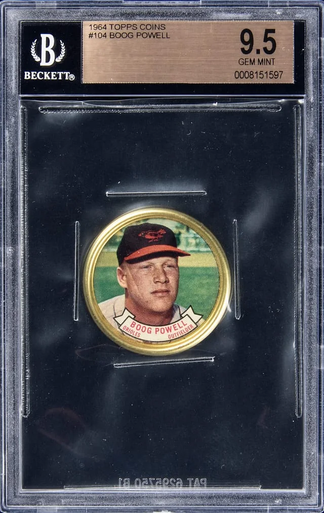 1964 Topps Boog Powell Coins #104 card image